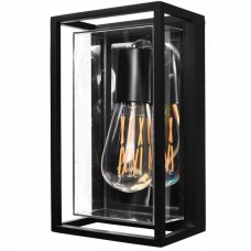 Φωτιστικό Φανάρι Επίτοιχο E27 Αλουμινίου Ανθρακί IP65 Zar